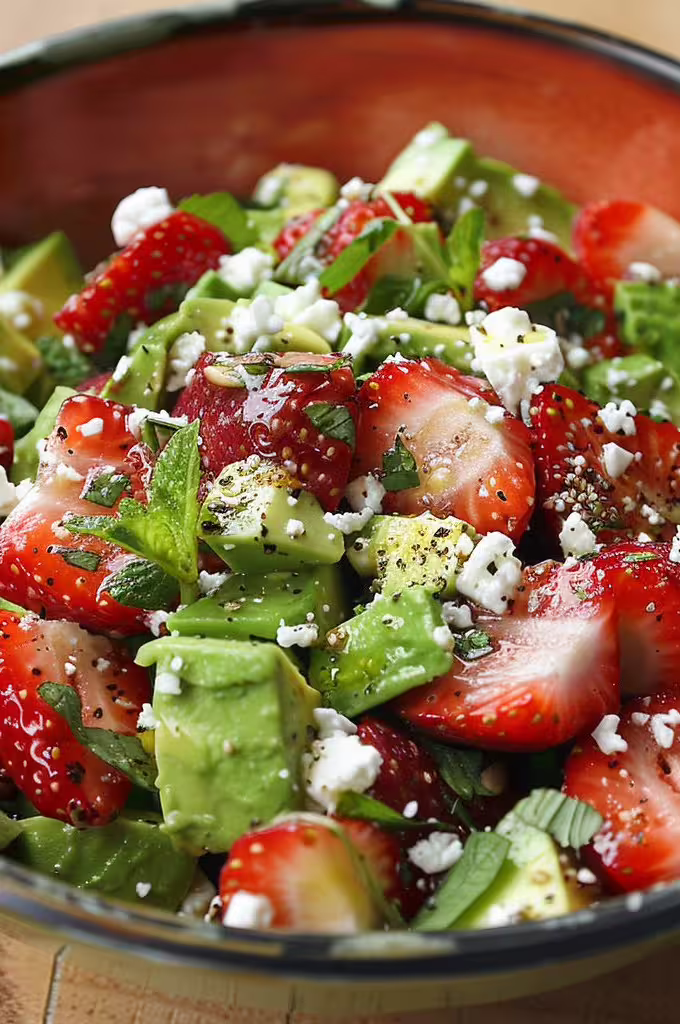 Strawberry Avocado Salad