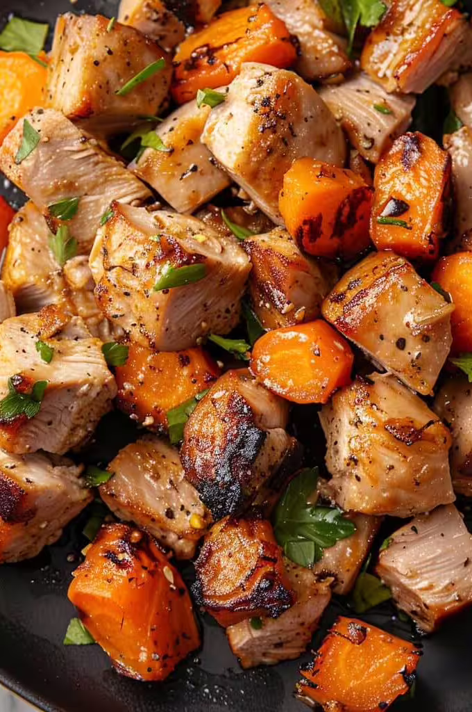 Turkey and Carrot Breakfast Hash
