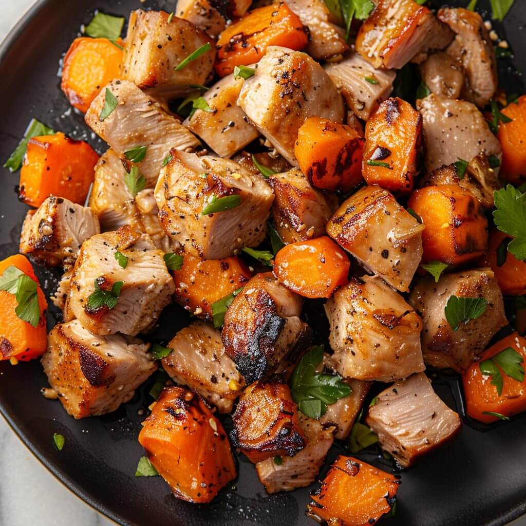 Turkey and Carrot Breakfast Hash