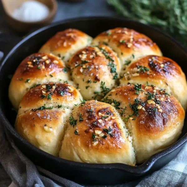 Garlic Dinner Rolls