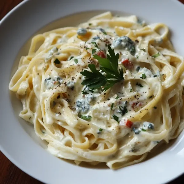 Blue Cheese Fettuccine