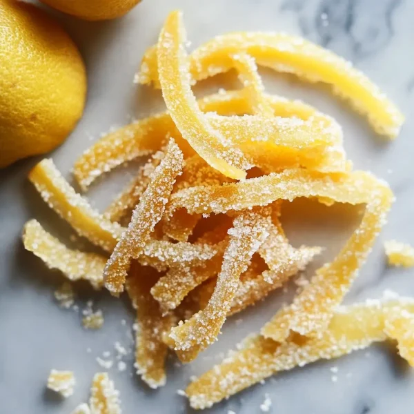 Candied Lemon Peel
