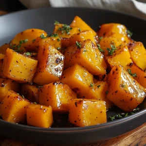Maple-Glazed Butternut Squash