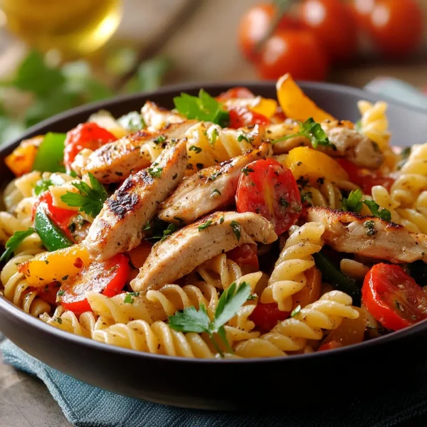 Pasta Salad with Chicken