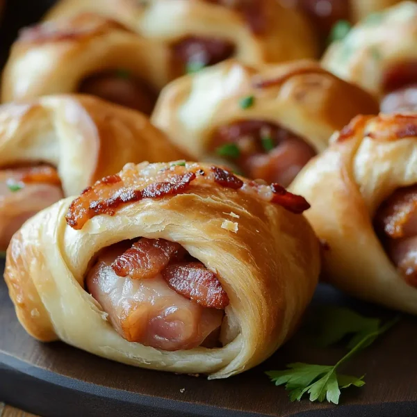 Pigs in a Blanket with Bacon