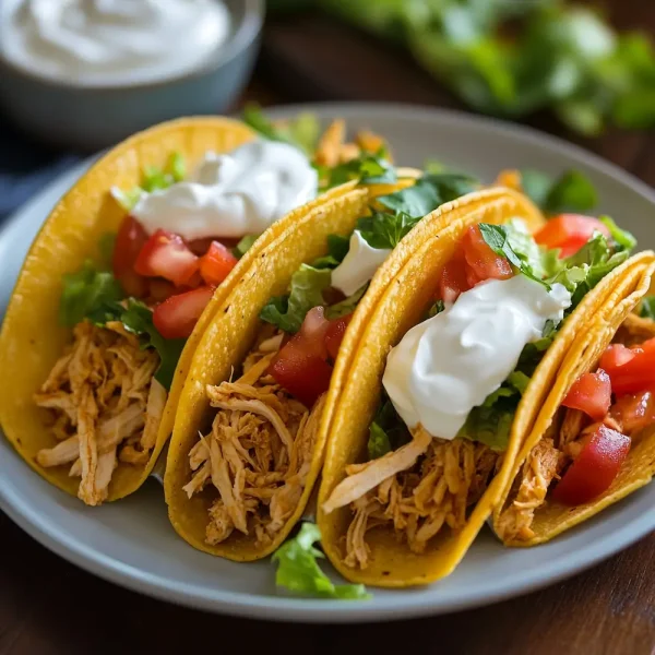Slow-Cooker Chicken Tacos