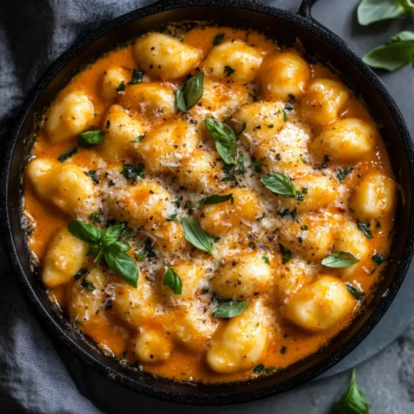 Baked Vodka Sauce Gnocchi