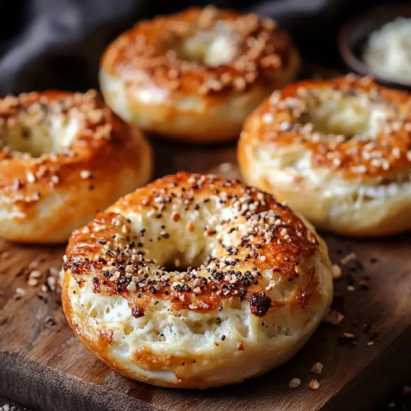 Cottage Cheese Bagels