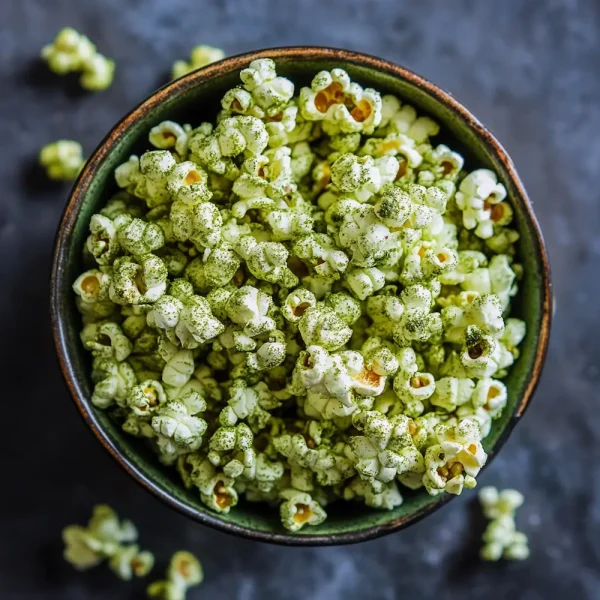 Green Matcha Popcorn
