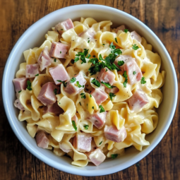 Ham and Egg Noodles