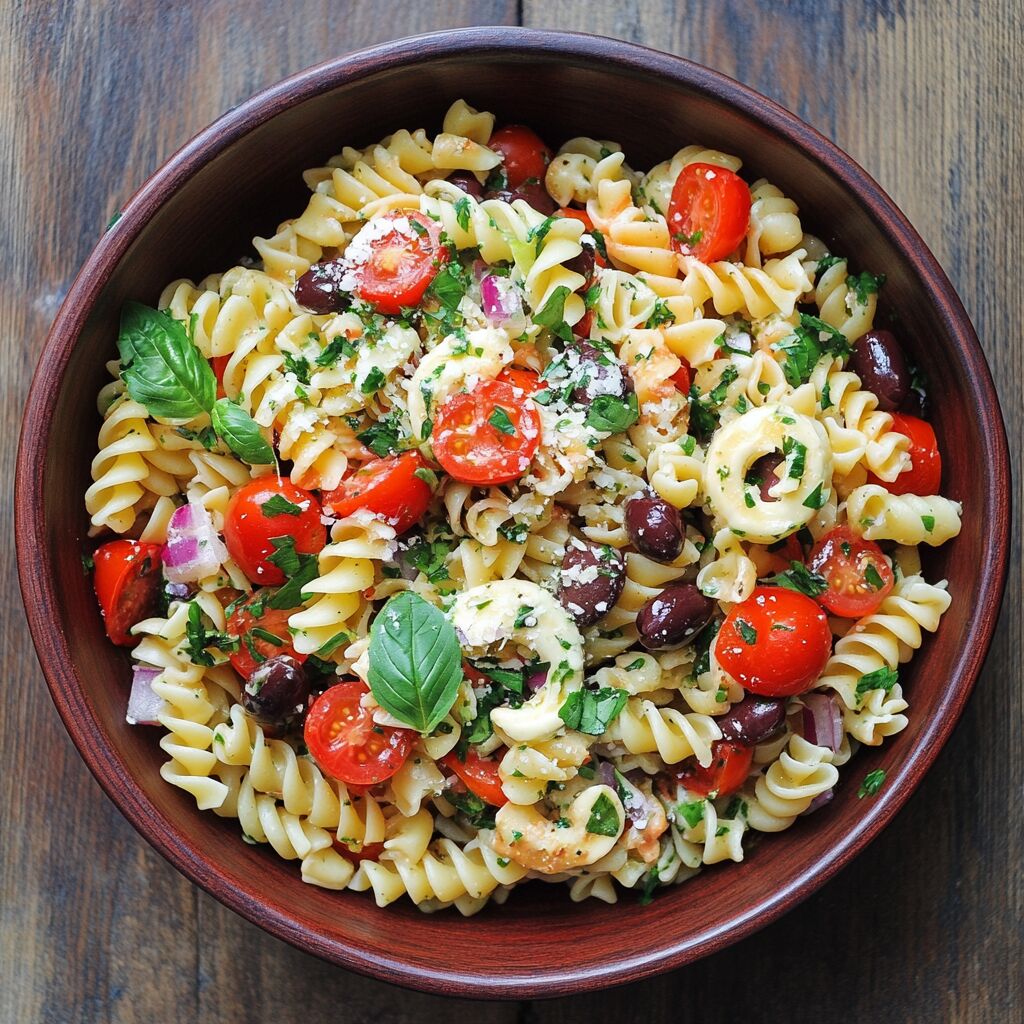 Mediterranean Pasta Salad - Coolinarco.com