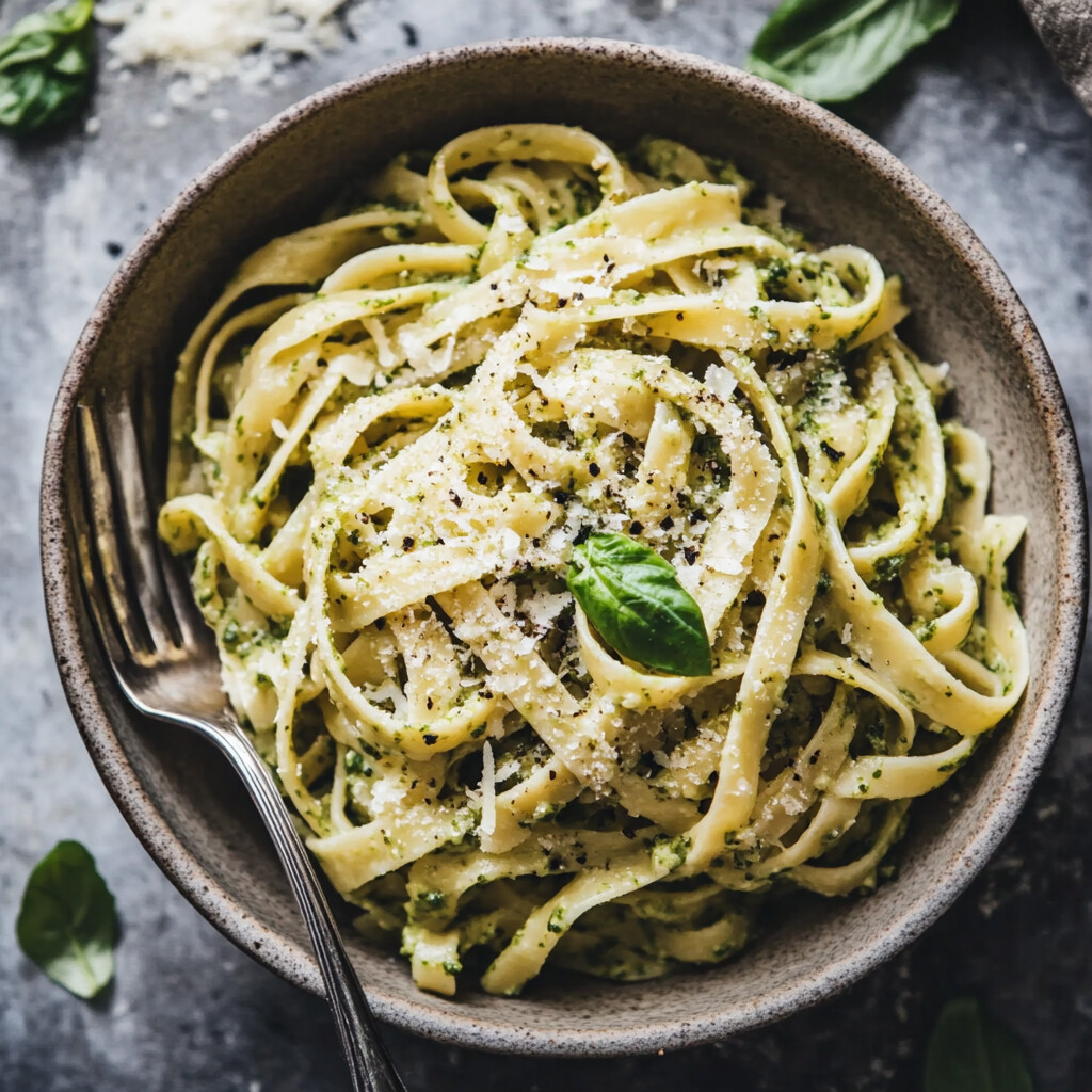 Spinach Pesto Pasta - Coolinarco.com