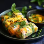 Spring Rolls with Mango and Mint