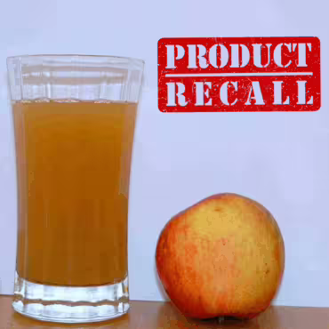 apple juice Recall