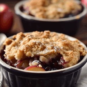 Apple Berry Cobbler