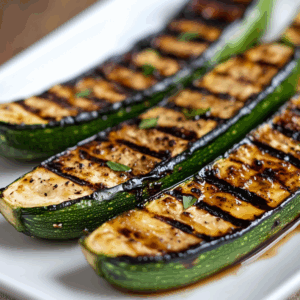 Balsamic Grilled Zucchini