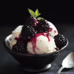 Blackberries Jubilee
