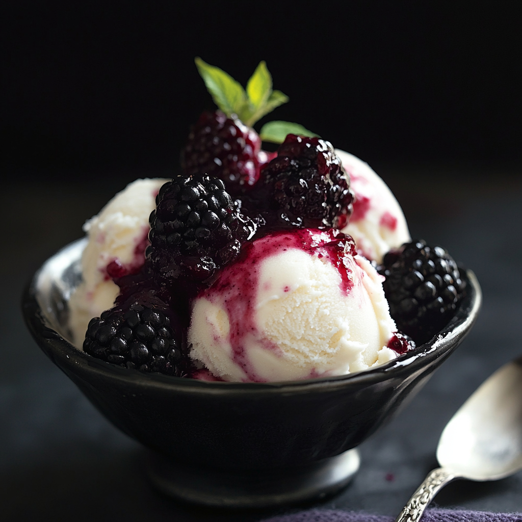 Blackberries Jubilee - Coolinarco.com