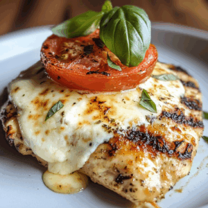 Caprese Balsamic Grilled Chicken