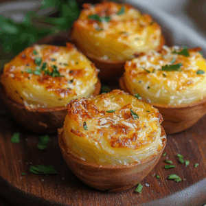 Cheesy Potato Cups