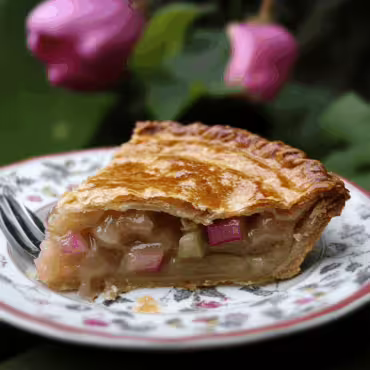 Classic Rhubarb Pie