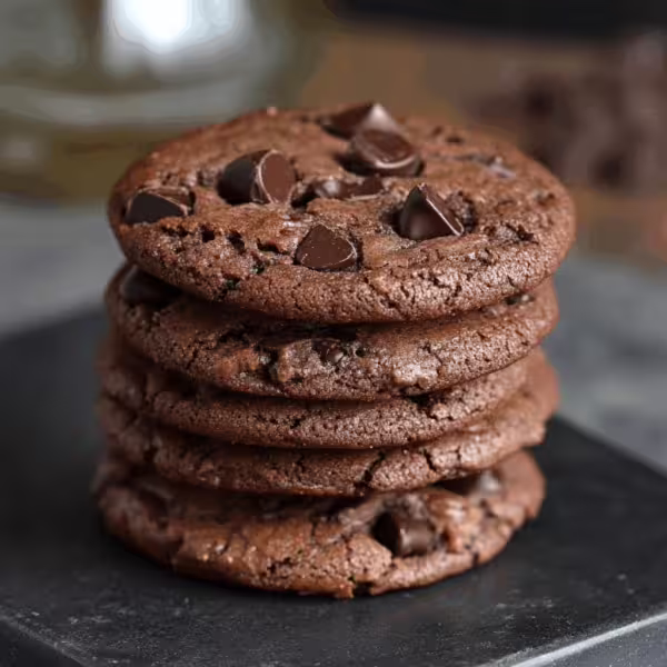 Double Chocolate Chip Cookies