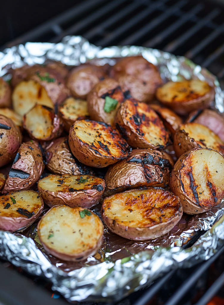 Easy Grilled Potatoes In Foil - Coolinarco.com