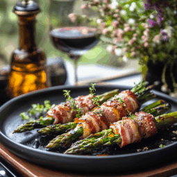Grilled Bacon Wrapped Asparagus