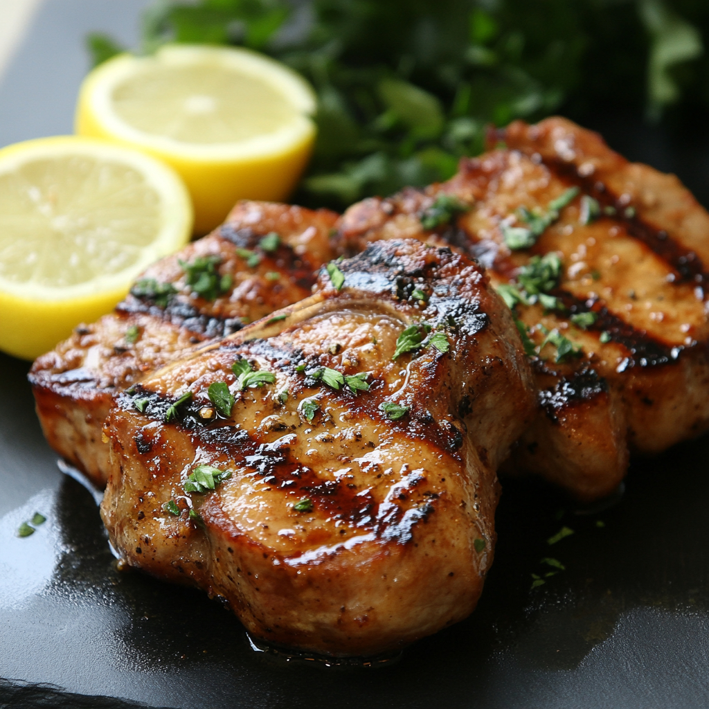 Grilled Hawaiian Pork Chops - Coolinarco.com