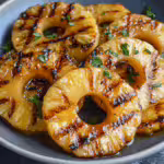 Grilled Pineapple With Brown Sugar Glaze
