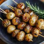 Skewered Baby Potatoes With Rosemary