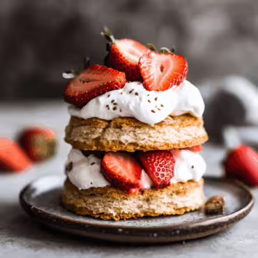 Strawberry Country Cake