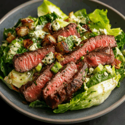 Wedge Salad with Steak