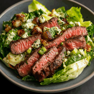 Wedge Salad with Steak