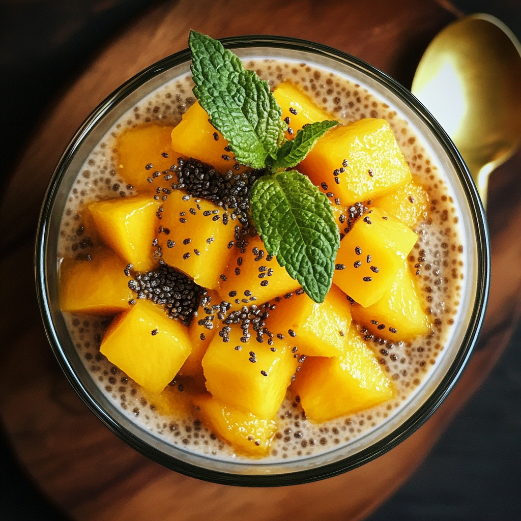 Chia Pudding With Mango - Coolinarco.com