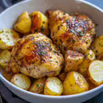 Easy Greek Lemon Chicken and Potatoes