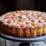 Gluten Free Rhubarb Cake