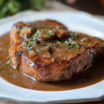 Ham Steaks in Madeira Sauce