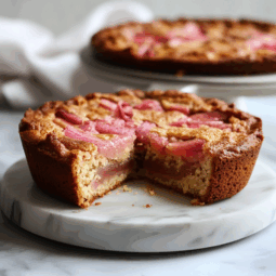 Keto Rhubarb Cake