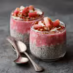 Rhubarb Chia Pudding