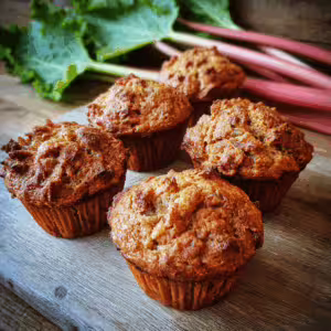 Rhubarb Muffins