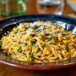 Roasted Corn Orzo