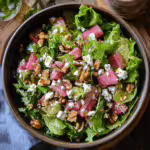 Roasted Rhubarb Salad