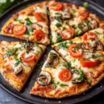 Vegetarian Keto Pizza