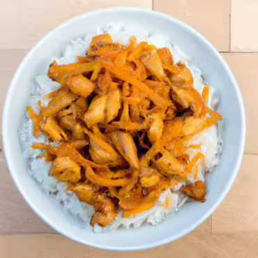 Chicken and Rice with Carrots