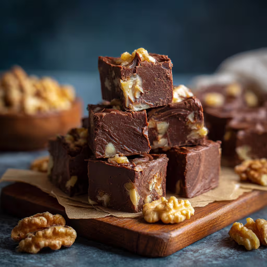 Chocolate Walnut Fudge