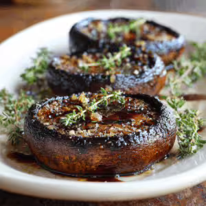 Grilled Portobello Mushrooms with Balsamic