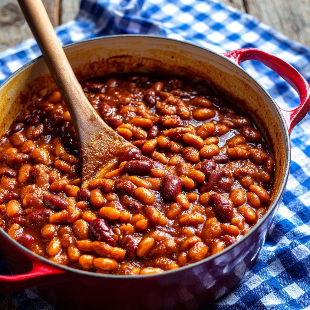 Hot Honey Baked Beans - Coolinarco.com