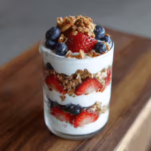 Fruit and Yogurt Parfait