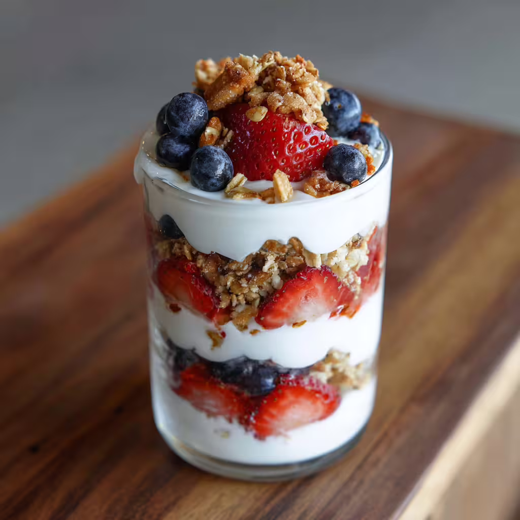 Fruit and Yogurt Parfait